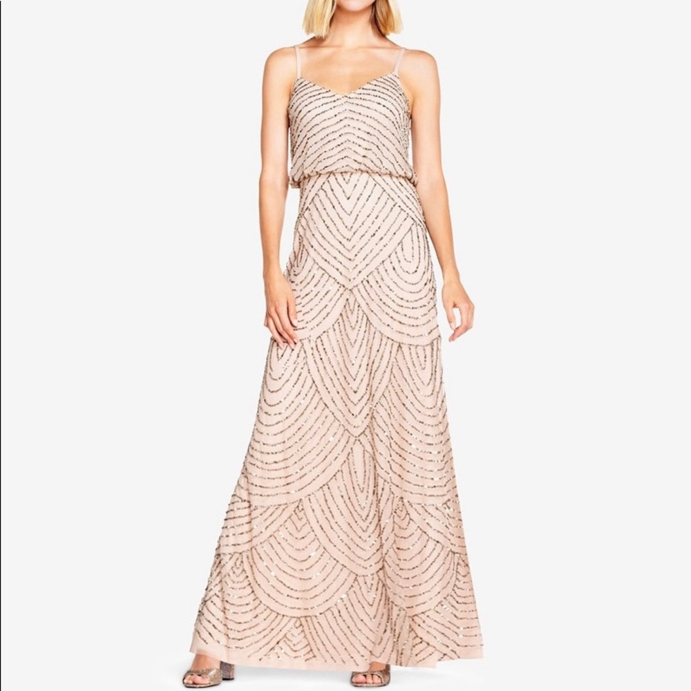 Art Deco Adrianna papell dress